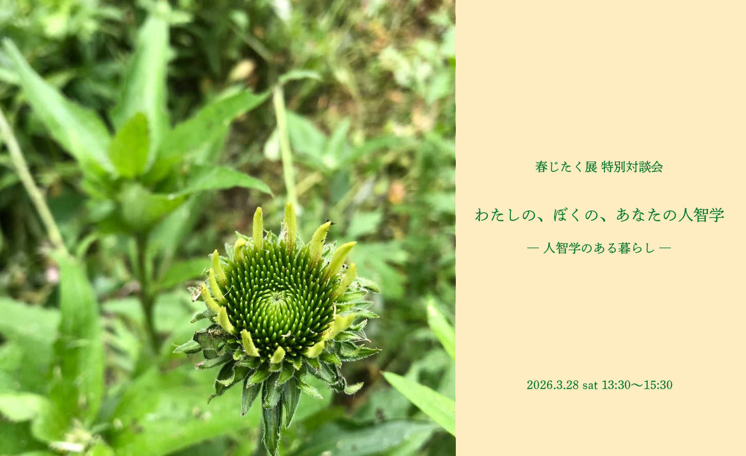 春じたく展 特別対談会